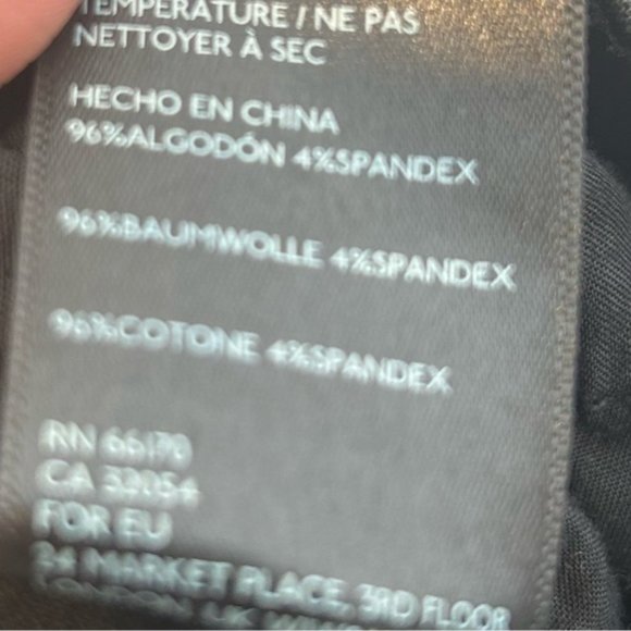 Urban Outfitters BDG Twig Ripped High-Waisted Skinny Jeans Black - Picture 8 of 9